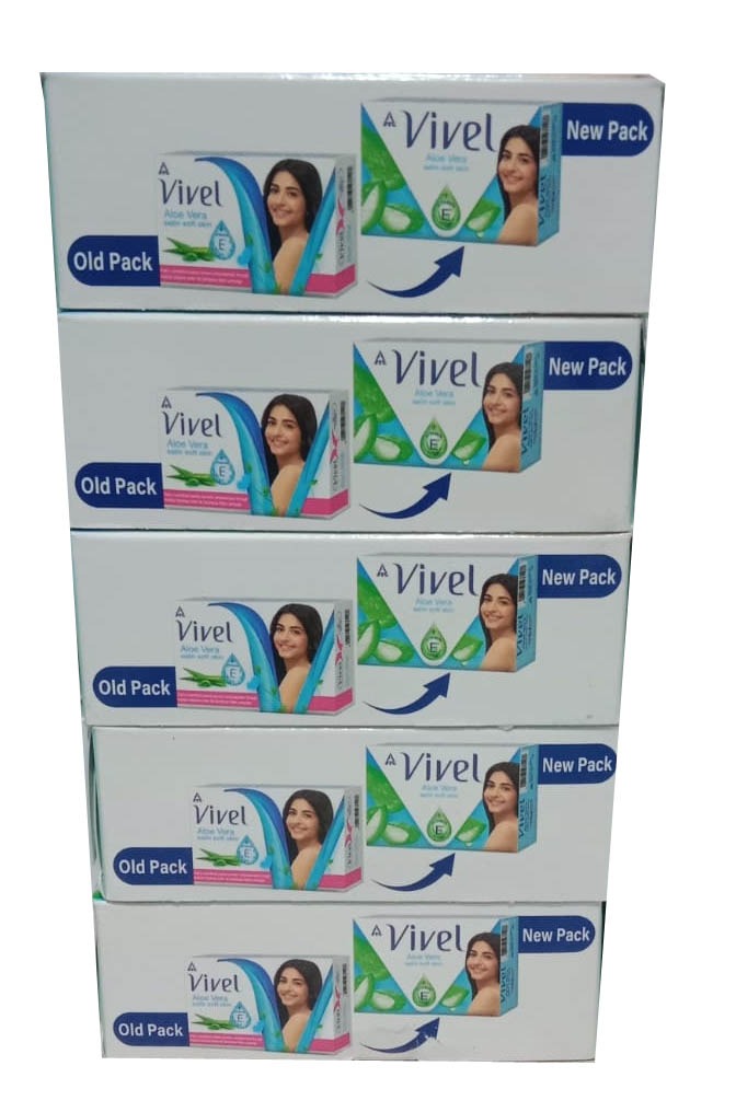 Vivel Aloe Vera Soap,100gx4+1 | Rs.110